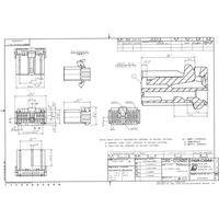 日本航空電子工業 2列型ソケットハウジング 一体型係止フラットタイプ IL-AG5-16S-D3C1-A 1個（直送品）