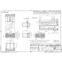日本航空電子工業 2列型ソケットハウジング 一体型係止フラットタイプ IL-AG5-18S-D3C1 1個（直送品）