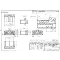 日本航空電子工業 2列型ソケットハウジング 一体型係止フラットタイプ IL-AG5-22S-D3C1 1セット(100個)（直送品）