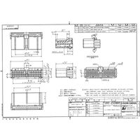日本航空電子工業 2列型ソケットハウジング 一体型係止フラットタイプ IL-AG5-30S-D3C1 1個（直送品）