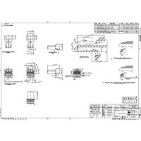 日本航空電子工業 1列型ソケットハウジング 一体型係止フラットタイプ IL-AG5-5S-S3C1 1個（直送品）