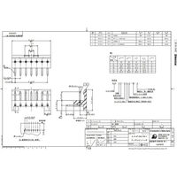 日本航空電子工業 2.54mmピッチ ピンヘッダ(スルーホールタイプ) ライトアングル IL-G-10P-S3L2-SA 1個（直送品）