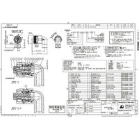 日本航空電子工業 ライトアングルプラグ(TUV認定品 嵌合時防水型) JL04V-8A10SL-3SE-EBH-R 1個（直送品）