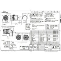日本航空電子工業 ライトアングルプラグ(TUV認定品 嵌合時防水型) JL04V-8A18-10SE-EBH-R 1個（直送品）