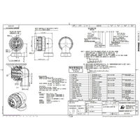 日本航空電子工業 ワンタッチ嵌合丸型防水コネクタ ライトアングルプラグ ソケット JL10-8A22-22SE-EB 1個（直送品）