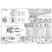 日本航空電子工業 ストレートプラグ JN2DS10SL2-R 1個（直送品）