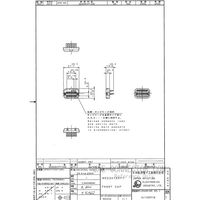 日本航空電子工業 フロントキャップ 2列型 MX23A12XF1 1個（直送品）