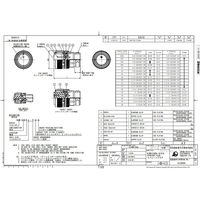 日本航空電子工業 半田結線式 ストレートプラグ N/MS3106B32-17S 1個（直送品）
