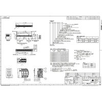 日本航空電子工業 SENタイプ 圧接式ソケット 1.27mmピッチフラットリボンケーブル接続用 PS-10SEN-D4P1-1C 1個（直送品）