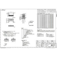 日本航空電子工業 ソケットレセプタクル(基板対基板接続用) オーブンピンヘッダ用 PS-34SD-D4TS1-1 1個（直送品）