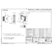 日本航空電子工業 ジャンクションシェル EMI対策型 DB-C8-J10-F1-1R 1個（直送品）