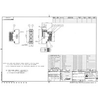 日本航空電子工業 ジャンクションシェル EMI対策型 DB-C8-J10-F3-1R 1個（直送品）