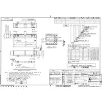 日本航空電子工業 2.54mmピッチ ボックスタイプピンヘッダ ストレートスルーホールタイプ PS-34PE-D4T1-B1E 1個（直送品）