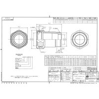 日本航空電子工業 ストレートエンドベル(非防水型) JL05-20EB1A-R 1個（直送品）