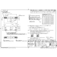 日本航空電子工業 キィ付きソケットハウジング 圧着式ソケットコンタクト装着用 キィ溝1ヶ所 PS-D4C40 1個（直送品）