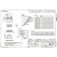 日本航空電子工業 ピンヘッダ ストレートスルーホールタイプ PS-14PLB-D4T1-FL1E 1個（直送品）