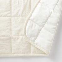 無印良品 滑り止め付 綿洗いざらし 敷パッド ＳＤ １２０×２００ｃｍ 生成 良品計画