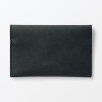 無印良品 ジーンズラベル 名刺ケース ダークグレー 良品計画