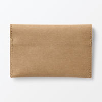 無印良品 ジーンズラベル 名刺ケース ブラウン 良品計画