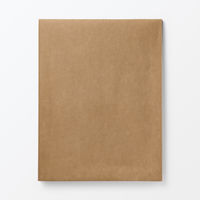 無印良品 ジーンズラベル 書類ケース 玉ひも付き Ａ４用 ブラウン 良品計画