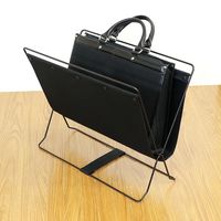 LIV PLUS ベストコ 荷物置き ハンモック型 折りたたみ 収納 ブラック フロアーラック ND-3593 1個