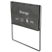 LIV PLUS ベストコ 収納ボックス 折りたたみ L グレー 無地 フロアーラック ND-6126 1個