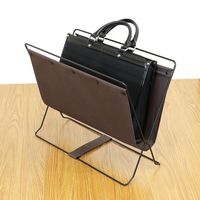 LIV PLUS ベストコ 荷物置き ハンモック型 折りたたみ 収納 ブラウン フロアーラック ND-3591 1個