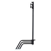 アベンジャー C-スタンドスライディング 328cmスティール黒Jタイプ A2033LJCB 1台（直送品）