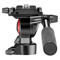 マンフロット 小型フルードビデオ雲台 40mm フラットベース MVH400AH 1台（直送品）
