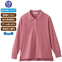 ケアファッション カノコポロシャツ(婦人) ローズ L W0182026832 1着（直送品）
