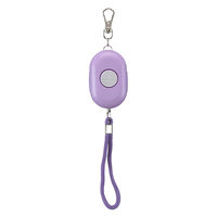 銀鳥産業 銀鳥 雨にも強い!防犯ブザー ラベンダー 193-003 1セット(1個×6)（直送品）