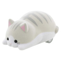 サンスター文具 卓上クリーナー もぐもぐズー サバトラ S8902356 1セット(1個×3)（直送品）