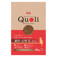 Quoli クオリ 避妊・去勢 成猫用 1歳以上 まぐろ味 国産 160g 6袋 スマック キャットフード