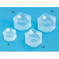 ニッコー・ハンセン ユニオンコンテナII型 5L 容器 1ケース(100本入) 1085-01 1ケース(1本) 69-5601-49（直送品）