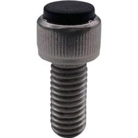 東京パーツセンター ラクテム 六角穴付ボルト用キャップ 黒色 M10 CBCSB10 1袋(4個) 713-3670（直送品）