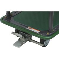 トラスコ中山 TRUSCO ハイグレード運搬車 3段式両袖 740X460 ストッパー付 109SEBN 1台 698-2377（直送品）