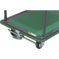 トラスコ中山 TRUSCO ハイグレード運搬車 2段式両袖 946X646 ストッパー付 305SEBN 1台 698-3860（直送品）