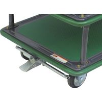 トラスコ中山 TRUSCO ハイグレード運搬車 3段式両袖 946X646 ストッパー付 309SEBN 1台 698-2380（直送品）