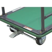 トラスコ中山 TRUSCO ハイグレード運搬車 サイドハンドル型 946X646 ストッパー付 310SEBN 1台 698-2376（直送品）