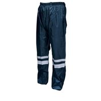 カヴァーワーク セーフティーレインスーツ ネイビー 15L F-8400-NV-15L 1着（直送品）