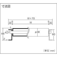三鈴工機 三鈴 SUSローラコンベヤ MU38型 径38×1T 幅500 3M MU38-501030 1台 858-3471（直送品）
