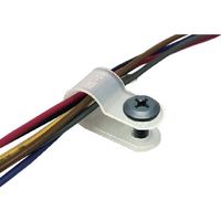 ニックス NIX ナイロンクリップ NKー9N Aタイプ 固定時の内径φ(外穴):φ13.5 1袋(100個) 697-0119（直送品）