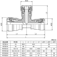 東尾メック ピカッポE チーズ 20X13 PETEE202 1箱(6個) 628-0033（直送品）