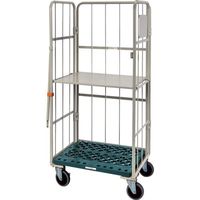 トラスコ中山 TRUSCO カゴ車 ハイテナー用中間棚板 THTーXJ801117C用 THT-XJ8011-T 1枚 696-6554（直送品）