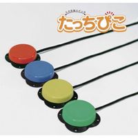 国際電業 フットスイッチ 入力支援 スイッチ ライトイエロー SPS-1LY 1台 683-4225（直送品）