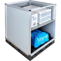 トラスコ中山 TRUSCO スタックカーゴ3面パネルタイプ棚仕様用棚板セット SCP3-FL 1セット 662-8382（直送品）