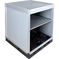トラスコ中山 TRUSCO スタックカーゴ3面パネルタイプ棚仕様用上蓋 SCP3-FT 1枚 664-2884（直送品）