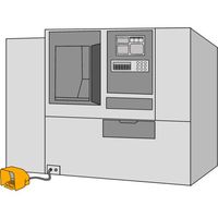 国際電業 フットスイッチ ロック機能付産業用全カバータイプ ペダル形 SFG-13 1台 666-8484（直送品）