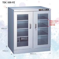 トーリ・ハン トーリハン デシケーター ドライキャビ 低湿度用(10%RH) PZタイプ 防湿庫 TDC-500-PZ 1台（直送品）