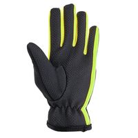 Wet Club クロロプレーンスリップオングローブ ブラック×蛍光イエロー M 2双 FT-356600-YL-M-2P 1セット(5双)（直送品）